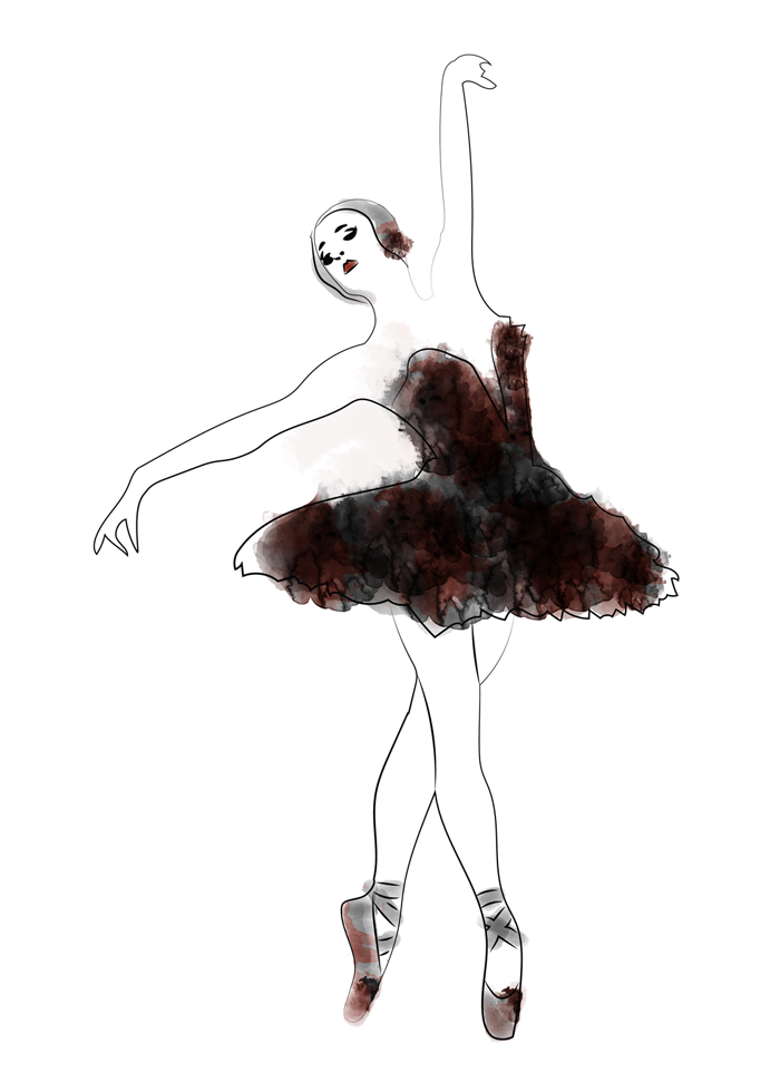 Ballet dancer | Amanda Hjalmarsson portfolio - Graphic design ...